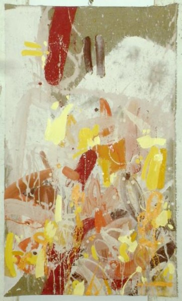 Peinture intitulée "716-PA-abst et figu…" par Richard Brachais, Œuvre d'art originale, Huile