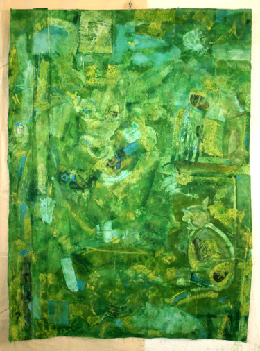 Peinture intitulée "766-pi-abstrac-figu…" par Richard Brachais, Œuvre d'art originale