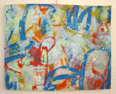 Peinture intitulée "786-pi-abstraction.…" par Richard Brachais, Œuvre d'art originale