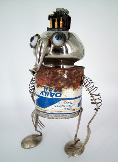 Скульптура под названием "Dumbo bot* union ar…" - Branimir Misic, Подлинное произведение искусства, Металлы
