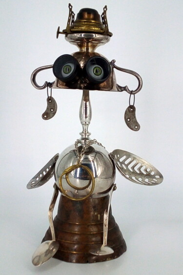 Rzeźba zatytułowany „queen bee drone* as…” autorstwa Branimir Misic, Oryginalna praca, Metale