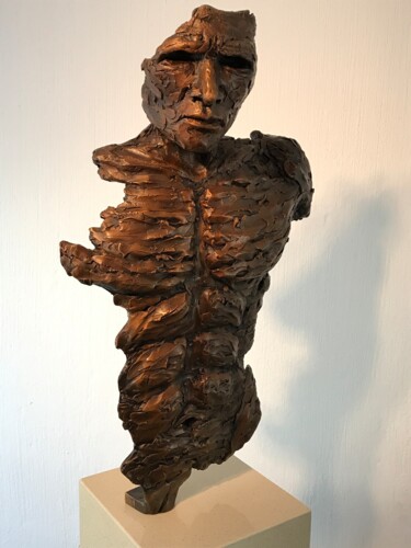 Скульптура под названием "Unexamined Life   (…" - Brandon Borgelt, Подлинное произведение искусства, Литьё