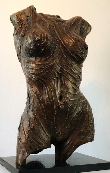 Sculpture titled "Caress" by Brandon Borgelt, Original Artwork, Bronze