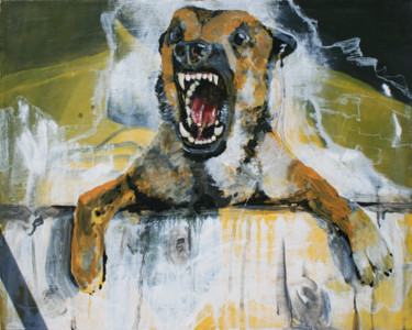 Painting titled "anger-fear-brandon-…" by Brandon Roth, Original Artwork
