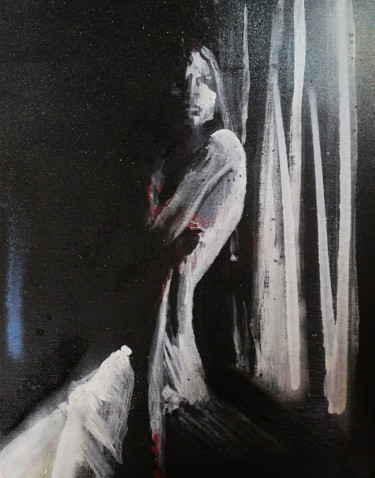 Painting titled "femalenude-brandonr…" by Brandon Roth, Original Artwork