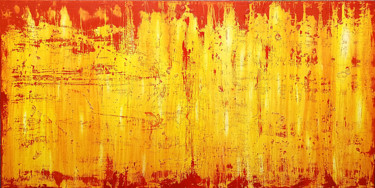 Malerei mit dem Titel "Burning for You" von Branisa Beric, Original-Kunstwerk, Acryl
