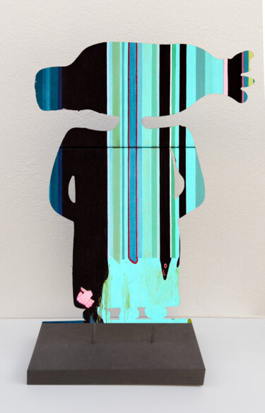 Скульптура под названием "Ohne Titel 5" - Branka Moser, Подлинное произведение искусства, Дерево