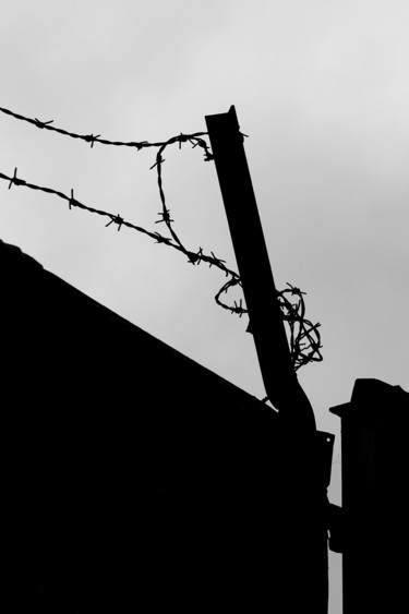 Photography titled "Barbed wire II" by Jgc Braticius, Original Artwork, Digital Photography