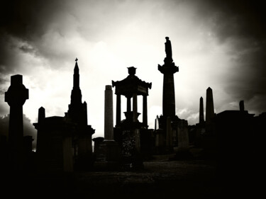 Fotografía titulada "Glasgow Necropolis I" por Jgc Braticius, Obra de arte original, Fotografía digital