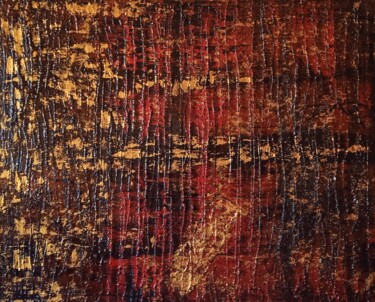 Ardiente Pintura titulada "Ardiente" por Bravo Navarro, Obra de arte original, Acrílico Montado en Bastidor standard