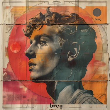 Digital Arts titled "Joshua" by Breaj, Original Artwork, AI generated image