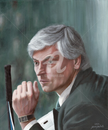 Painting titled "Forever Legend" by Bretislav Stejskal, Original Artwork, Acrylic
