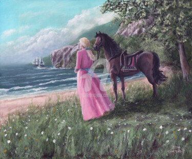 Painting titled "Godspeed" by Bretislav Stejskal, Original Artwork, Acrylic