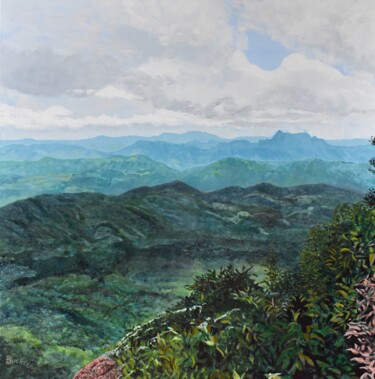 Pintura intitulada "Best of All Lookout" por Brett Buckley, Obras de arte originais, Acrílico