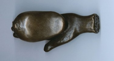 Sculpture titled "'One in the Hand'" by Brian Junghans, Original Artwork, Casting
