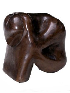 Skulptur mit dem Titel "'Heart-felt'" von Brian Junghans, Original-Kunstwerk, Giesserei