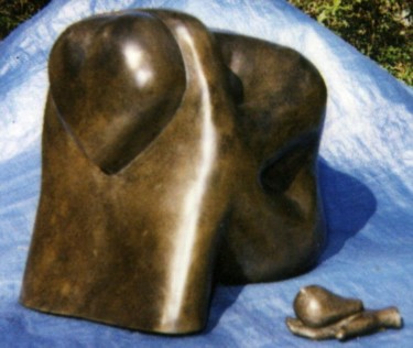 Escultura intitulada "'Heart-felt'" por Brian Junghans, Obras de arte originais, Moldagem