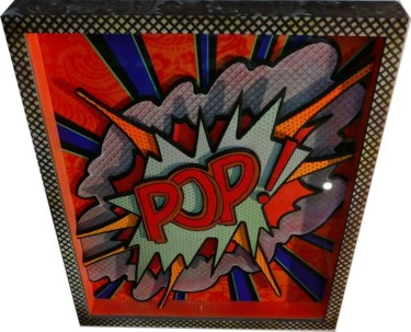 Peinture intitulée "POP 1966" par Eric Berger, Œuvre d'art originale