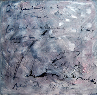 Painting titled "Une saison en enfer…" by Briga, Original Artwork, Acrylic