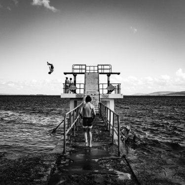 Fotografía titulada "Le plongeon - Limit…" por Brice Bourgois, Obra de arte original