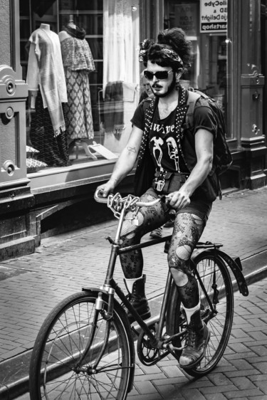 Photography titled "Série Bike - Limite…" by Brice Bourgois, Original Artwork, Digital Photography