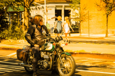 Photographie intitulée "Motorbike Style - L…" par Brice Bourgois, Œuvre d'art originale, Photographie numérique