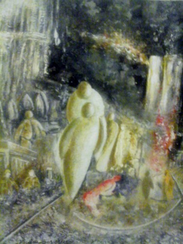 Pittura intitolato "art-majeur-peinture…" da Stephane Briere, Opera d'arte originale, Acrilico