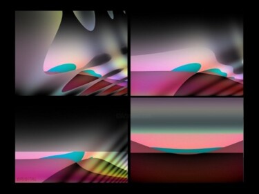 Digitale Kunst mit dem Titel "ROKE -- september t…" von Brigitta Krause, Original-Kunstwerk, Digitale Malerei