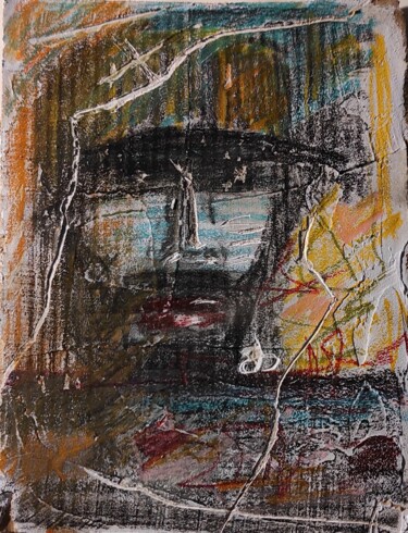 Dessin intitulée "Ombrage" par Brigitte Barcos Nosetti, Œuvre d'art originale, Crayon