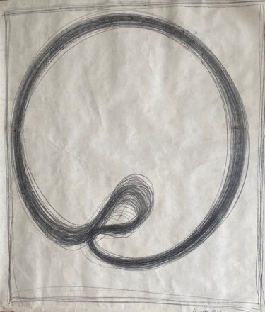 Zeichnungen mit dem Titel "Das Rad dreht sich" von Brigitte Böhme, Original-Kunstwerk, Graphit