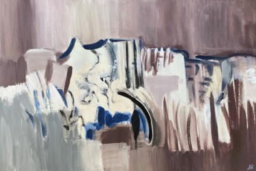 Malerei mit dem Titel "Insel aus Träumen g…" von Brigitte Böhme, Original-Kunstwerk, Acryl