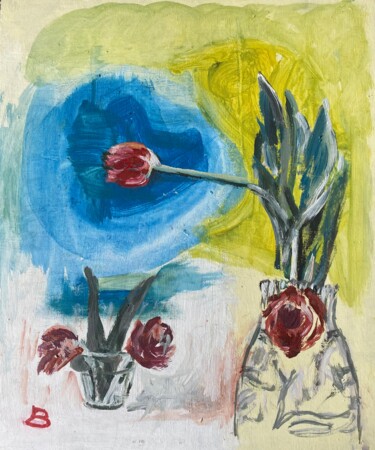 Peinture intitulée "Das etwas andere Bl…" par Brigitte Böhme, Œuvre d'art originale, Acrylique