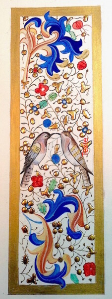 Artisanat intitulée "le-printemps3.jpg" par Brigitte Boulanger, Œuvre d'art originale