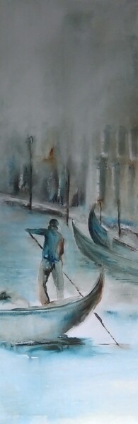 Peinture intitulée "Venise" par Brigitte Chevalier, Œuvre d'art originale, Aquarelle