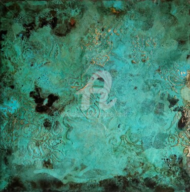 Pittura intitolato "Moorea" da Brigitte Dravet, Opera d'arte originale, Acrilico