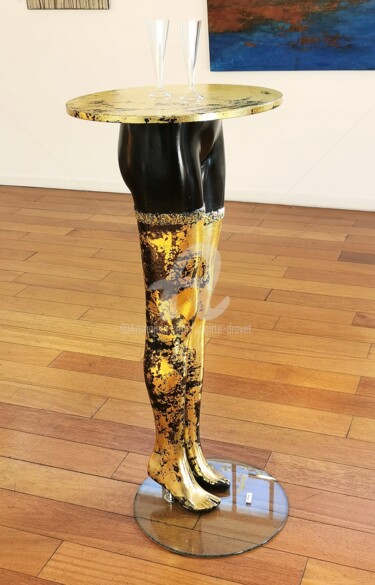 Design intitolato "Table Legs 1" da Brigitte Dravet, Opera d'arte originale, Mobili