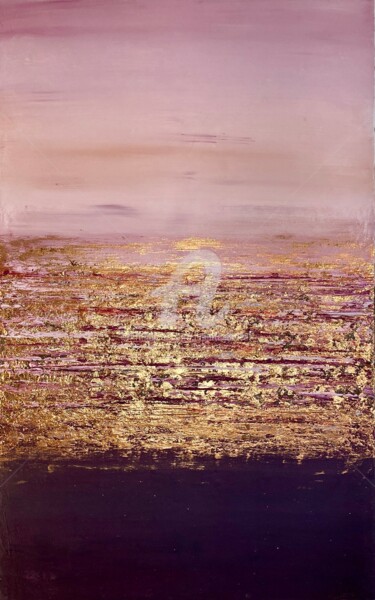 Pittura intitolato "L'envie en rose" da Brigitte Dravet, Opera d'arte originale, Acrilico Montato su Telaio per barella in l…