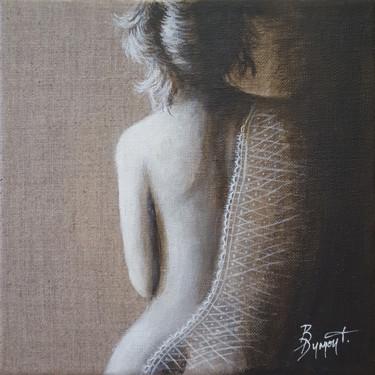 Картина под названием "Ombre et lumière 2c" - Brigitte Dumont, Подлинное произведение искусства, Акрил