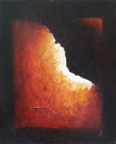 Peinture intitulée "le-coin-casse.jpg" par Brigitte Dumont, Œuvre d'art originale, Huile