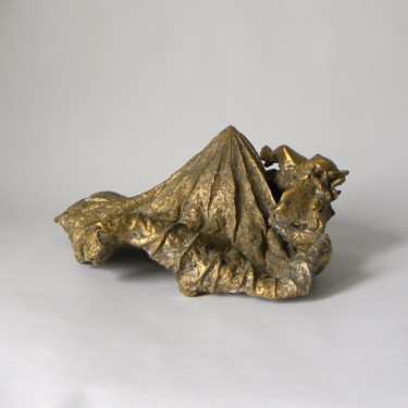 Sculpture intitulée "Lotus.jpg" par Brigitte Feyt, Œuvre d'art originale