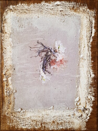 Peinture intitulée "iroise algues 3" par Brigitte Heyman Materne, Œuvre d'art originale, Acrylique