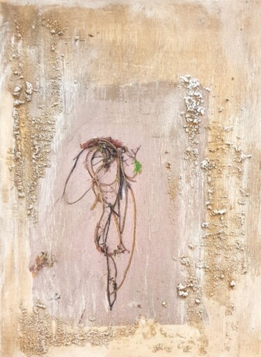 Painting titled "iroise algues 11" by Brigitte Heyman Materne, Original Artwork, Acrylic