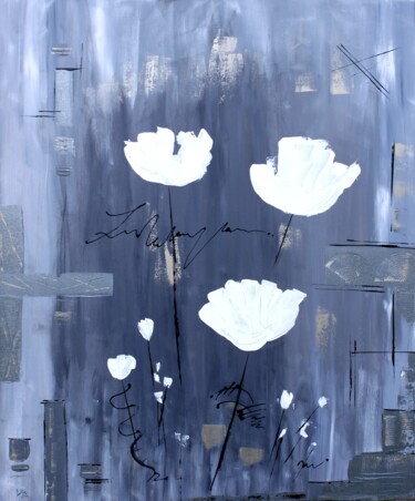 Malerei mit dem Titel "pur caroline" von Brigitte Kölli, Original-Kunstwerk, Acryl