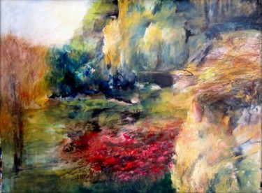 Pintura intitulada "CORDELLE, ma campag…" por Brigitte Krief, Obras de arte originais, Acrílico