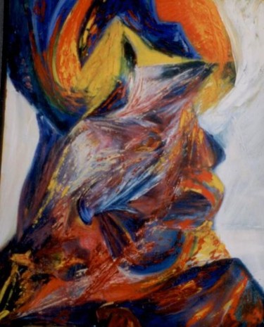 Pittura intitolato "LE CALIFE" da Brigitte Krief, Opera d'arte originale, Olio