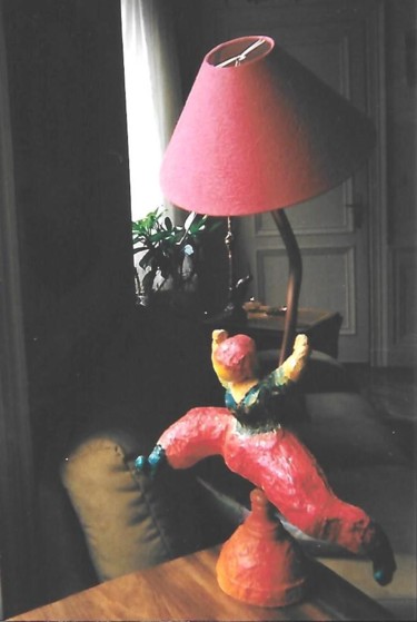 Sculpture titled "LAMPES 1" by Brigitte Krief, Original Artwork