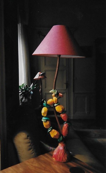 Sculpture titled "LAMPES 2" by Brigitte Krief, Original Artwork