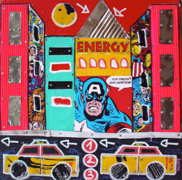 For truth and justice Collages intitulée "For truth and justi…" par Brigitte Lovisa, Œuvre d'art originale, Collages