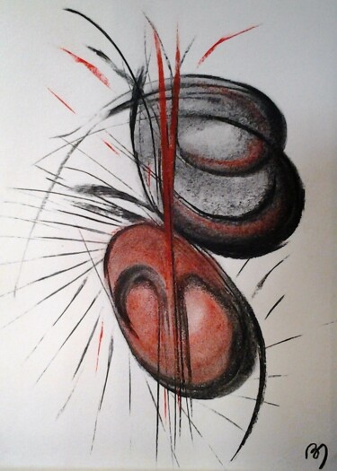 Drawing titled "robrima-1-1.jpg" by Brigitte Maillard (ROBRIMA), Original Artwork, Chalk