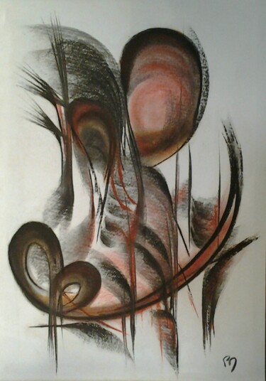 Desenho intitulada "robrima-1-4.jpg" por Brigitte Maillard (ROBRIMA), Obras de arte originais, Giz